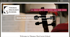 Desktop Screenshot of mclarenschool.org